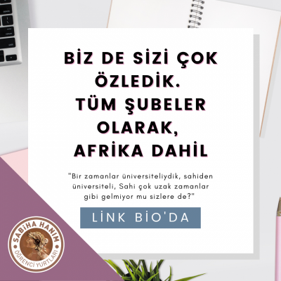 Biz de sizi çok özledik. Tüm şubeler olarak, Afrika dahil